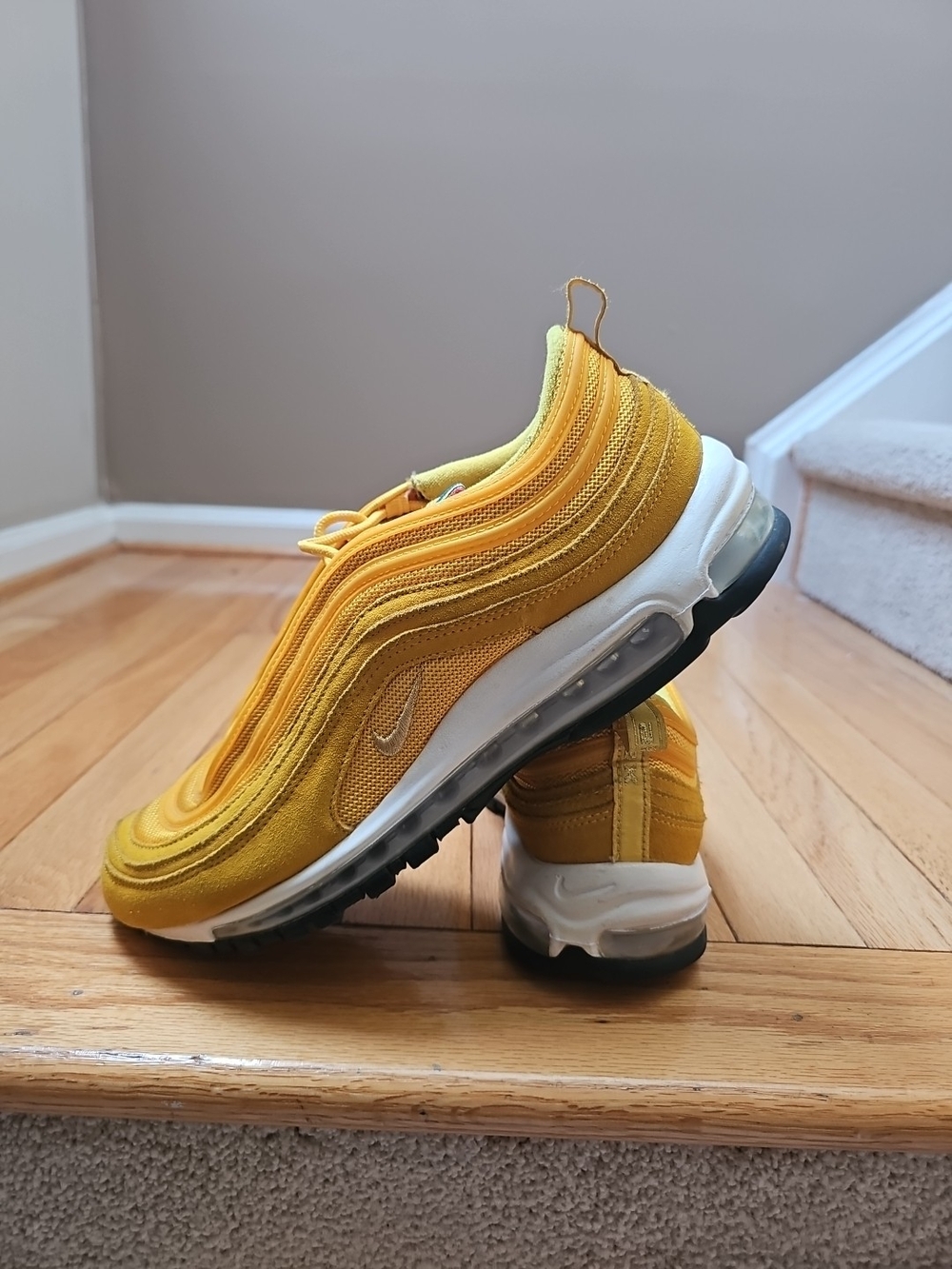Mens 11.5 Olympic Rings Air Max 97 Yellow